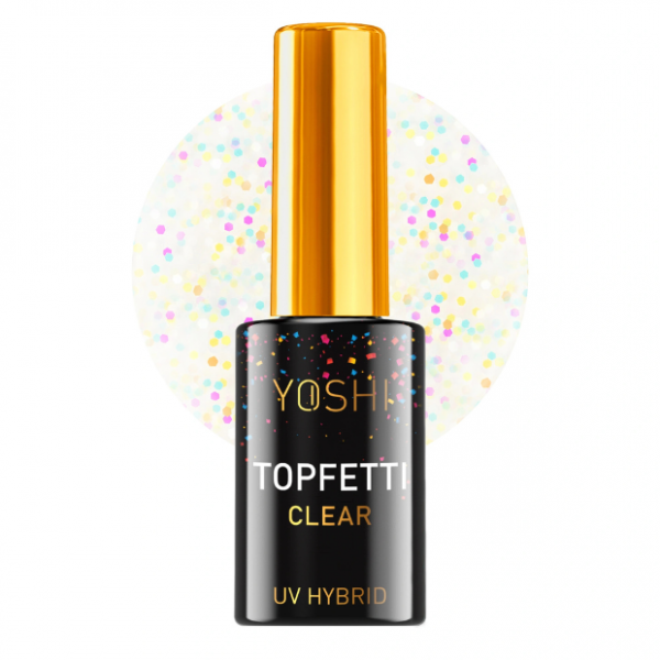 Yoshi UV TOP Topfetti Clear 10 ml