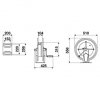 Bęben manualny INOX - 400 bar - 35 m