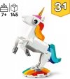  LEGO 31140 Creator 3 w 1 Magiczny jednorożec, Figurka Konika Morskiego i Pawia