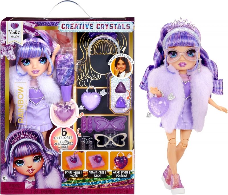  Rainbow High Creative Crystals Violet