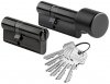 StalProdukt Drzwi Zewnętrzne Stalowe 55 mm grubości  T20SO Reflex/Witraż  Antracyt