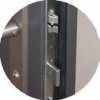 WIKĘD Drzwi Zewnętrzne EXPERT 64 mm grubości Wzór 26 Złoty Dąb + OŚCIEŻNICA THERMO 