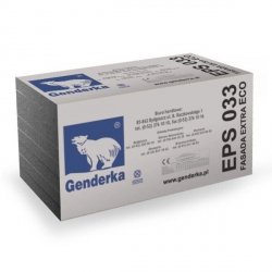 Genderka Styropian EPS 033 Fasada Extra Eco Grafitowy Paczka