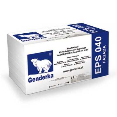 Genderka  Styropian EPS 040 FASADA Paczka