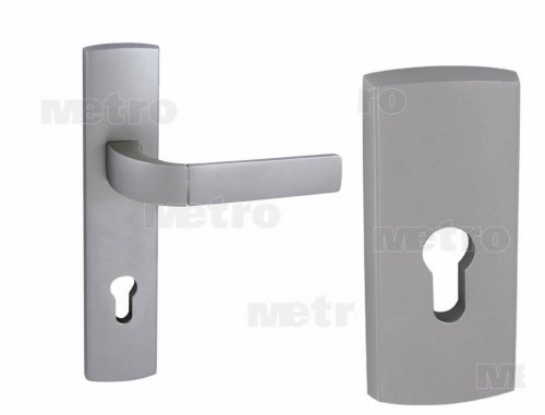 StalProdukt Drzwi Zewnętrzne Stalowe 55 mm grubości Wzór T44 Złoty Dąb