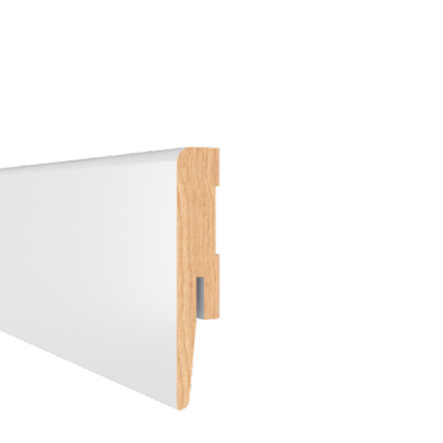 Listwa przypodłogowa Biała MDF Diamond Arbiton GP0601