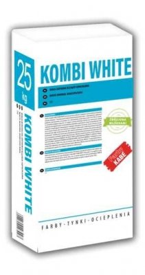 KABE KOMBI WHITE Mineralna biała zaprawa klej do siatki worek 25kg