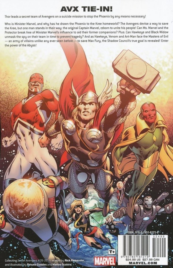 SECRET AVENGERS BY RICK REMENDER VOL 02 TP [9780785161219] **promocja TOMY**