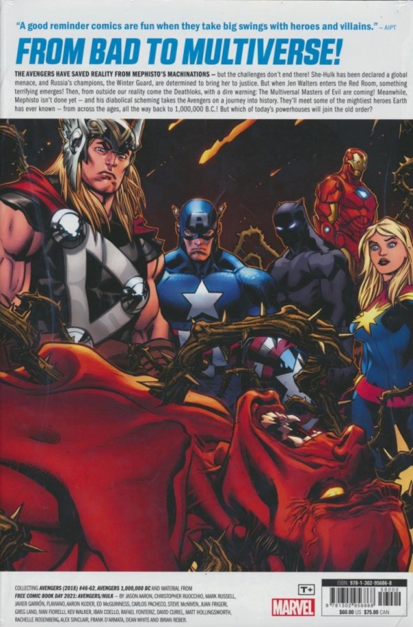AVENGERS VOL 05 HC [9781302956868] **promocja STOCK SALE**