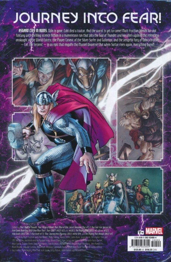 THOR BY MATT FRACTION OMNIBUS HC [STANDARD] [9781302934804] **promocja TOMY**