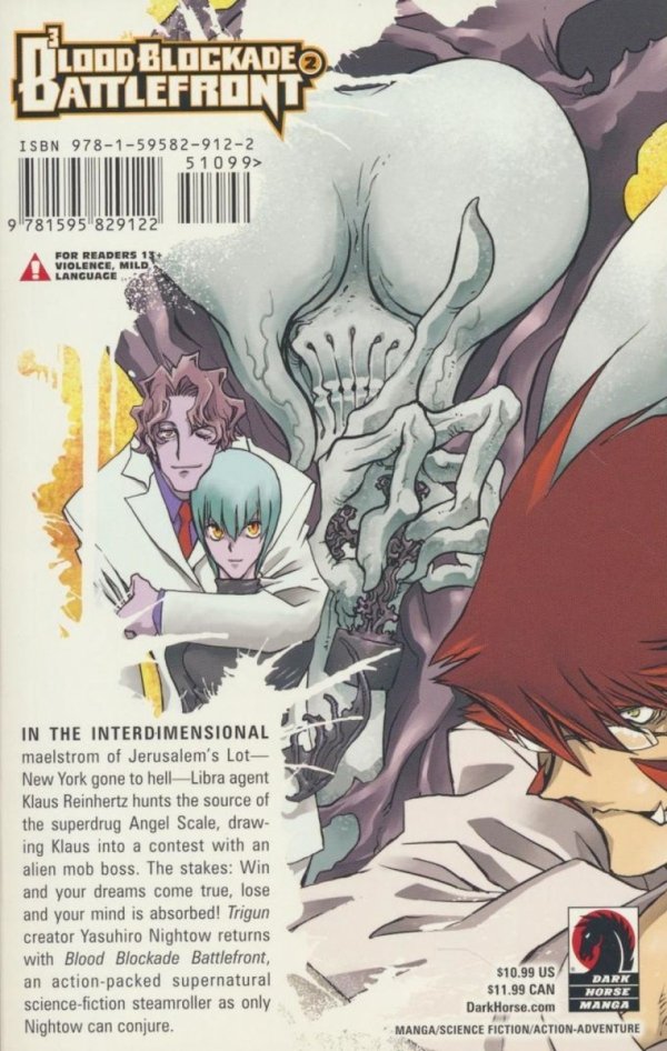 BLOOD BLOCKADE BATTLEFRONT VOL 02 TP [9781595829122]