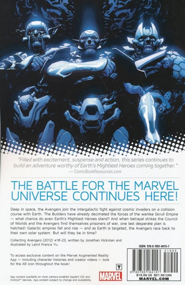 AVENGERS VOL 04 INFINITY TP [9780785184157] **promocja TOMY**