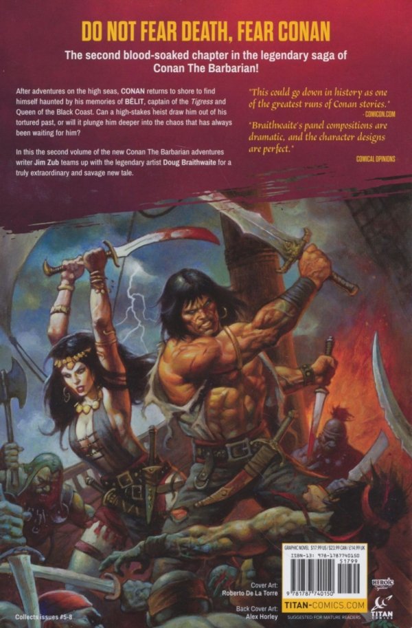 CONAN THE BARBARIAN VOL 02 TP [STANDARD] [9781787740150] **promocja TOMY**