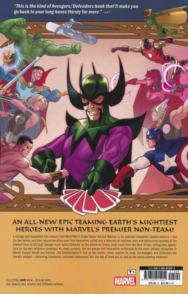 TAROT AVENGERS DEFENDERS TP [9781302915254] **OFERTA SPECJALNA**