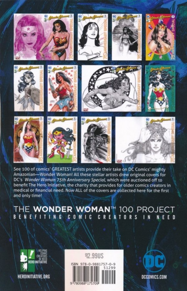 WONDER WOMAN 100 PROJECT TP [9780988175709]