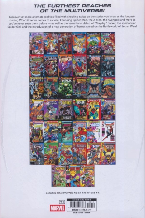 WHAT IF INTO THE MULTIVERSE OMNIBUS VOL 03 HC [VARIANT] [9781302966003]