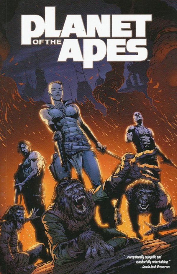 PLANET OF THE APES VOL 05 THE UTOPIANS TP [9781608863709]