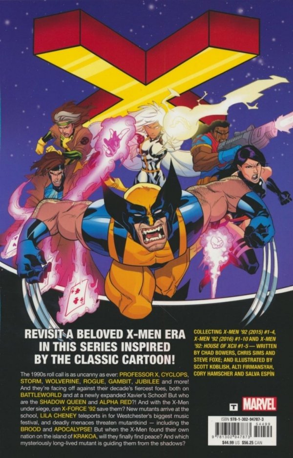 X-MEN 92 THE SAGA CONTINUES TP [9781302947873]