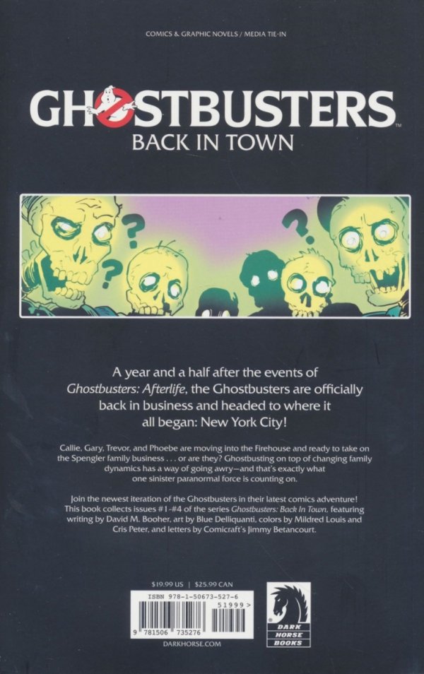 GHOSTBUSTERS VOL 01 BACK IN TOWN TP [9781506735276]