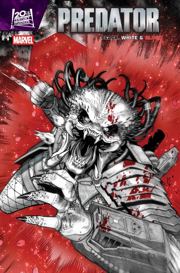 PREDATOR BLACK WHITE AND BLOOD #3 [75960621281100311]