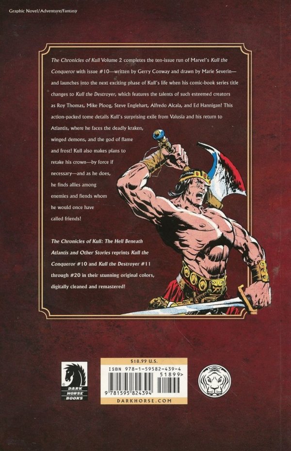 CHRONICLES OF KULL VOL 05 DEAD MEN OF THE DEEP AND OTHER STORIES TP [9781595829061]