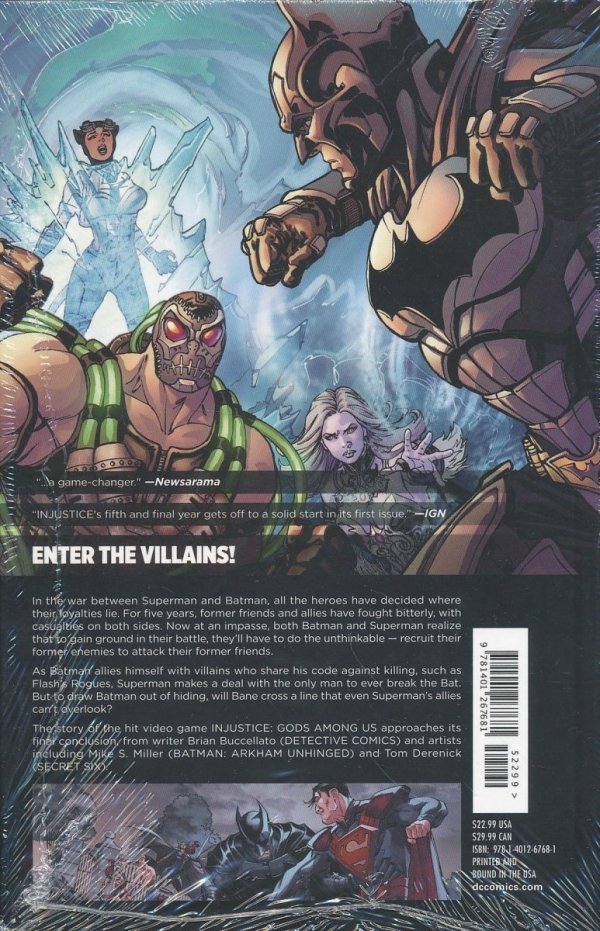 INJUSTICE GODS AMONG US YEAR 5 VOL 01 HC [9781401267681]