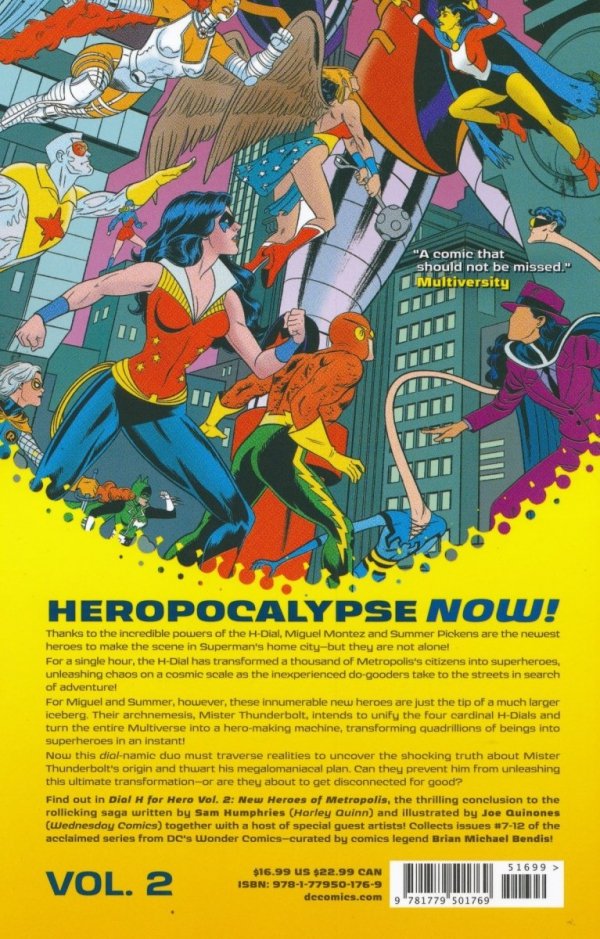 DIAL H FOR VOL 02 HERO NEW HEROES OF METROPOLIS TP [9781779501769]