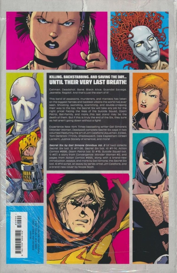 SECRET SIX BY GAIL SIMONE OMNIBUS VOL 02 HC [9781799503194]