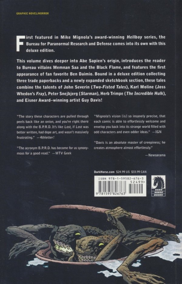 BPRD PLAGUE OF FROGS VOL 02 TP [9781595826763]