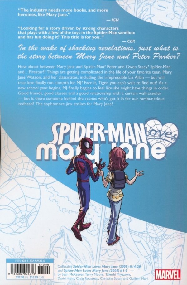SPIDER-MAN LOVES MARY JANE THE SECRET THING TP [9781302925376] **promocja TOMY**