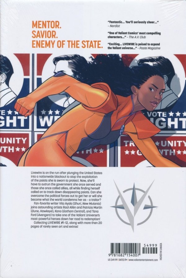 LIVEWIRE DELUXE EDITION HC [9781682154007] **promocja TOMY**