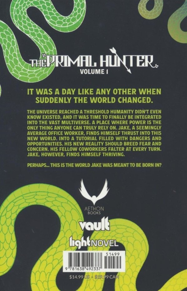 PRIMAL HUNTER LIGHT NOVEL VOL 01 [9781638492337]