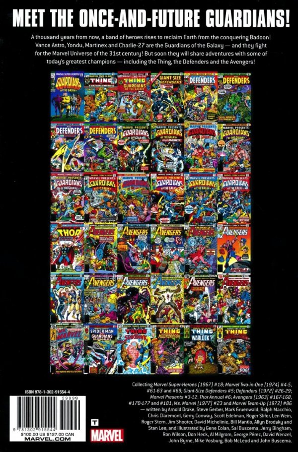 GUARDIANS OF THE GALAXY TOMORROWS HEROES OMNIBUS HC [STANDARD] [9781302915544] **promocja TOMY**