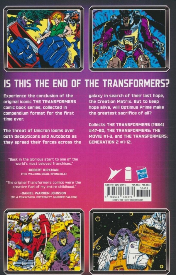 TRANSFORMERS COMPENDIUM VOL 02 TP [STANDARD] [9781534331976]