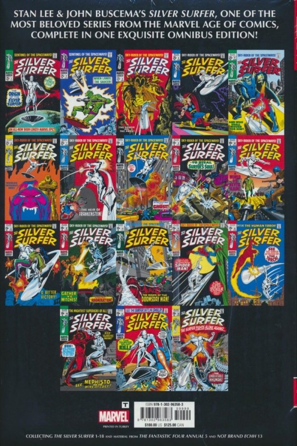 SILVER SURFER OMNIBUS VOL 01 HC [STANDARD] [9781302963583]