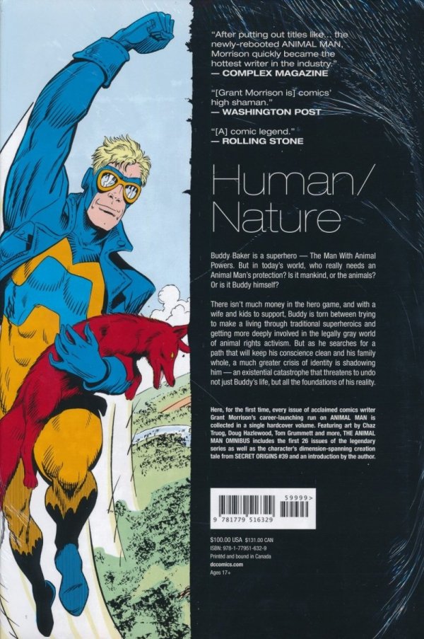 ANIMAL MAN BY GRANT MORRISON OMNIBUS HC [9781779516329] **promocja TOMY**