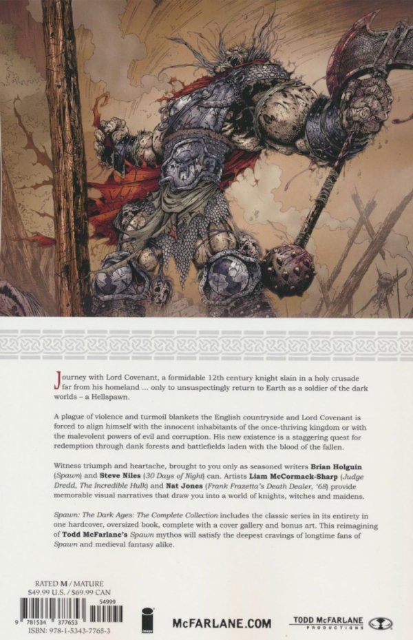 SPAWN THE DARK AGES THE COMPLETE COLLECTION TP [9781534377653] **PROMOCJA TOMY**