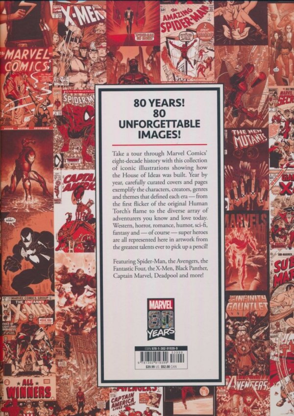 MARVEL 80 FOR 80 HC [9781302919399] **promocja TOMY**