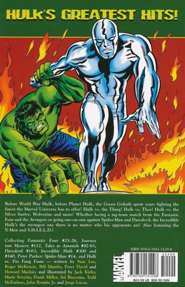 HULK VS THE MARVEL UNIVERSE TP [9780785131298]