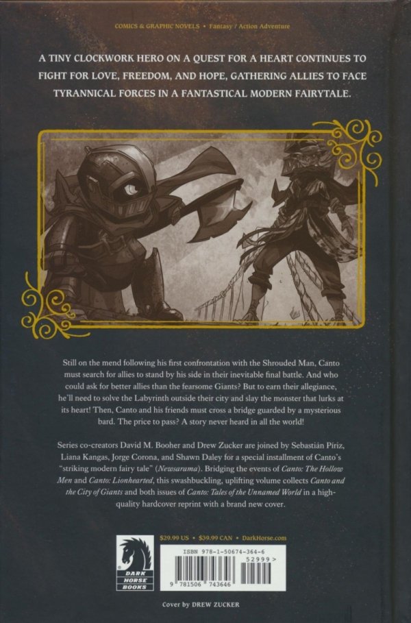 CANTO VOL 03 TALES OF THE UNNAMED WORLD HC [9781506743646] **OFERTA SPECJALNA**