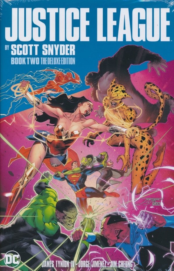 JUSTICE LEAGUE BY SCOTT SNYDER THE DELUXE EDITION VOL 02 HC [9781779505842] **promocja TOMY**