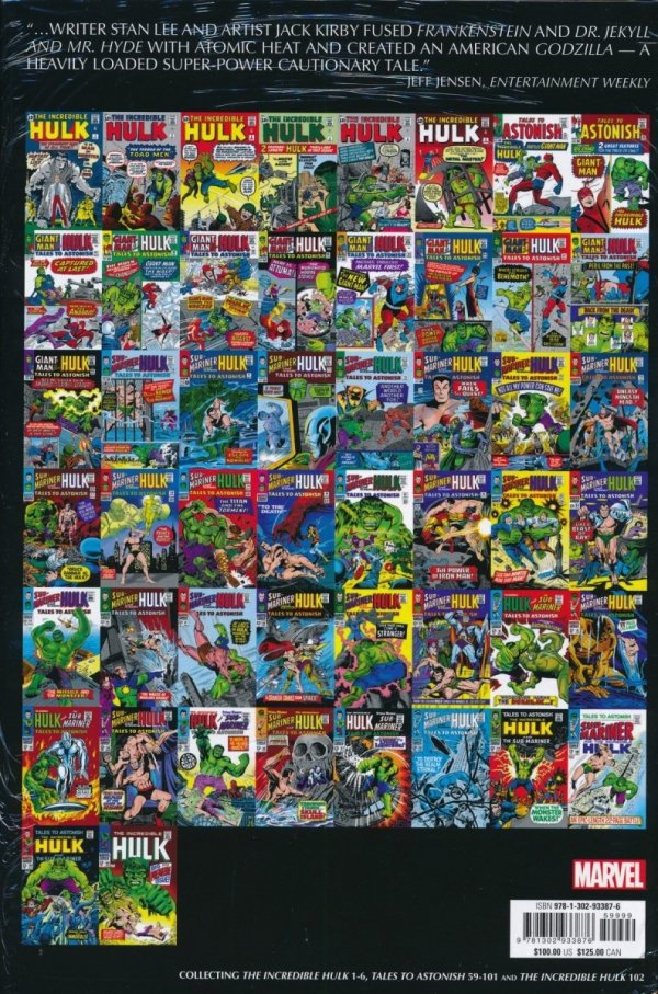 INCREDIBLE HULK OMNIBUS VOL 01 HC [VARIANT] [9781302933876] **promocja TOMY**