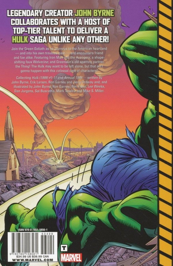 HULK BY JOHN BYRNE AND RON GARNEY TP [9780785158561]