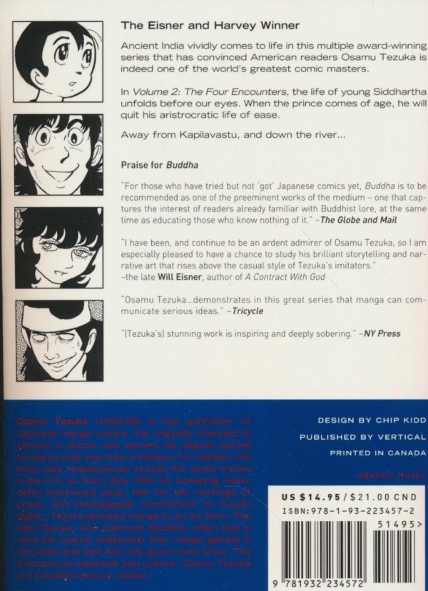BUDDHA VOL 02 THE FOUR ENCOUNTERS TP [9781932234572]