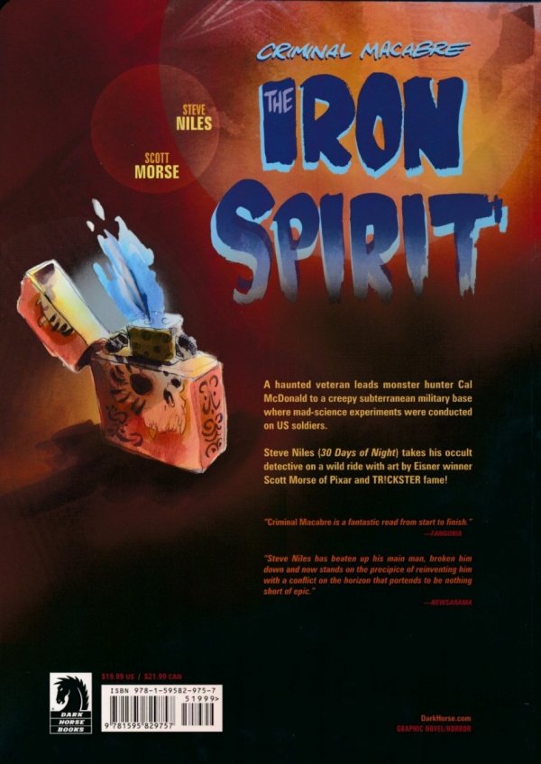 CRIMINAL MACABRE THE IRON SPIRIT TP [9781595829757] **OFERTA SPECJALNA**