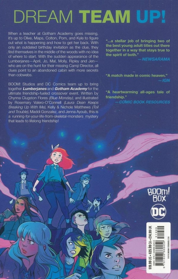 LUMBERJANES GOTHAM ACADEMY TP [9781608869459]