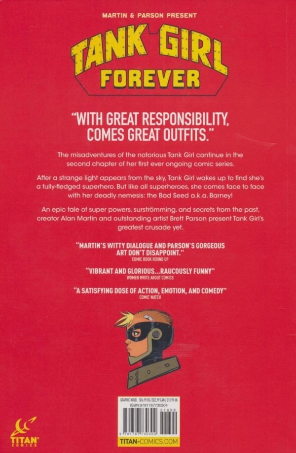 TANK GIRL FOREVER TP [9781787730304] **OFERTA SPECJALNA**