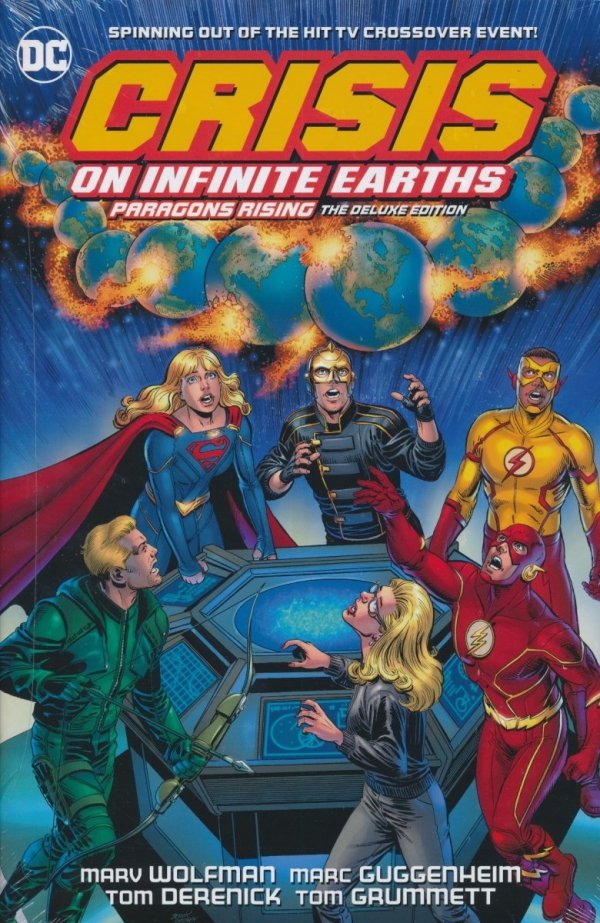 CRISIS ON INFINITE EARTHS PARAGONS RISING THE DELUXE EDITION HC [9781779505095] **promocja TOMY**