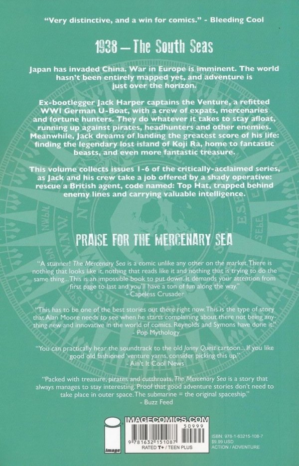 MERCENARY SEA VOL 01 TP [9781632151087] **promocja TOMY**
