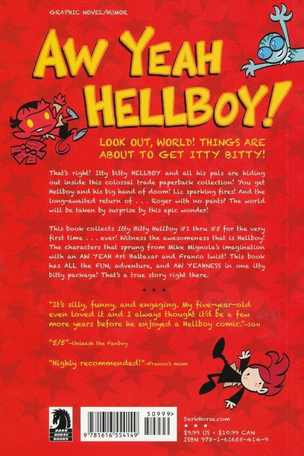 ITTY BITTY HELLBOY TP [9781616554149]